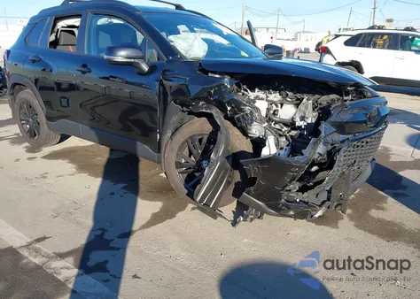 2024 Toyota Corolla Cross Hybrid Nightshade Edition from USA, damaged, VIN 7MUFBABG2RV059023